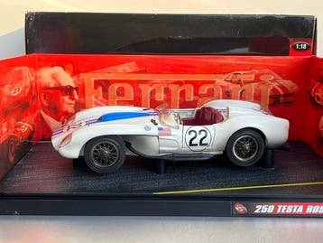 Hot Wheels 1:18 - Model raceauto - Ferrari 250 Testa Rossa, Nieuw