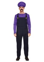 Waluigi kostuum, Verzenden, Nieuw, Feestartikel