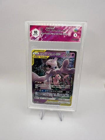 Pokémon - 1 Graded card - Mewtwo, Mew 052/173 Foil, Full art, Nieuw