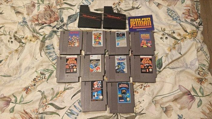 Nintendo - Nes - Nintendo NES Bundle Lot Games - Videogame -, Spelcomputers en Games, Spelcomputers | Overige Accessoires