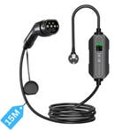 EV4U Mobiele Thuislader Type 2 - 15 meter - 6A-16A - IP67, Auto diversen, Laadpalen, Ophalen of Verzenden, Nieuw