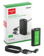 AOLION Accu voor Xbox One X/S/Elite Controller - 1400mAh (Ni, Spelcomputers en Games, Spelcomputers | Xbox | Accessoires, Verzenden