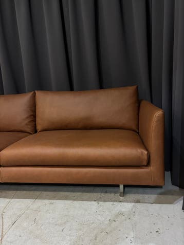 Montis Axel 3,5 Zits - Nieuw Rancho Leer -, Huis en Inrichting, Zo goed als nieuw
