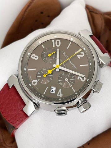 Louis Vuitton - Tambour Chronograph Automatic - Q1122 -, Nieuw