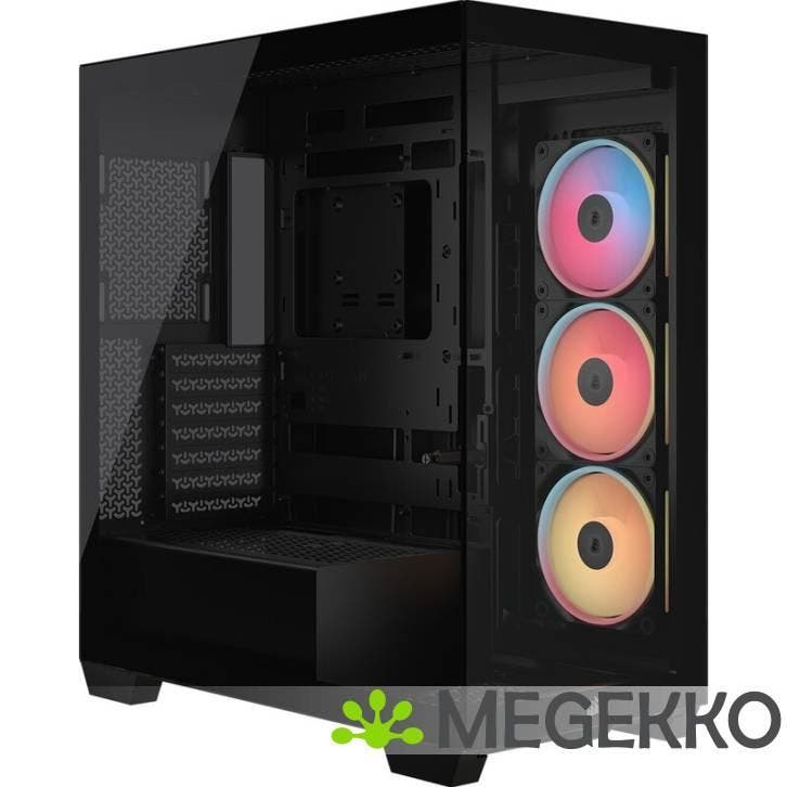Corsair 3500X LXR LINK Black, Computers en Software, Computerbehuizingen, Nieuw, Verzenden