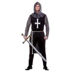Crusader Ridder Kostuum - Zwart, Verzenden, Nieuw, Feestartikel