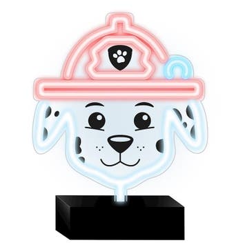 Paw Patrol Neon LED Marshall Staande Lamp, Verzenden, Nieuw