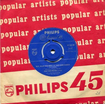 vinyl single 7 inch - Max van Praag - Nee, Maar Nou Moet..., Verzenden, Zo goed als nieuw, 7 inch, Pop