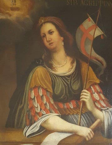 Italiaanse school (XVIII) - Sibilla Agrippina
