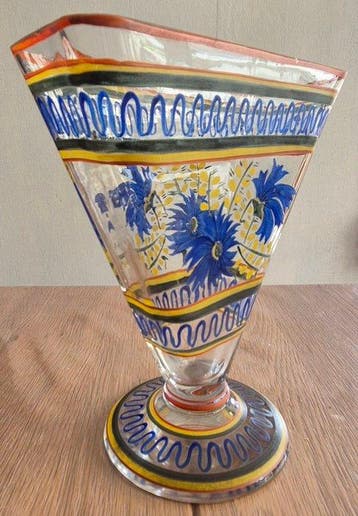 La Marquise de Sévigné - Vaas - Glas - Art Deco vaas