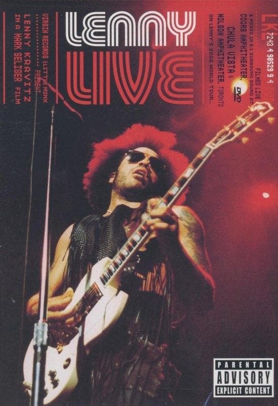 Lenny Kravitz - Live 2002 World Tour - DVD, Cd's en Dvd's, Dvd's | Overige Dvd's, Verzenden