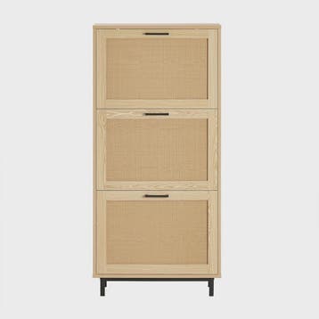 SoBuy FSR155-N Smalle Schoenenkast met 3 Klepkasten en 6 Pla, Verzenden, Nieuw