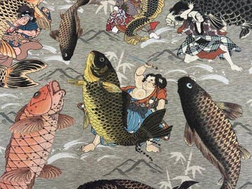 Bekledingstof: Japanse legenden tussen karpers en krijgers -
