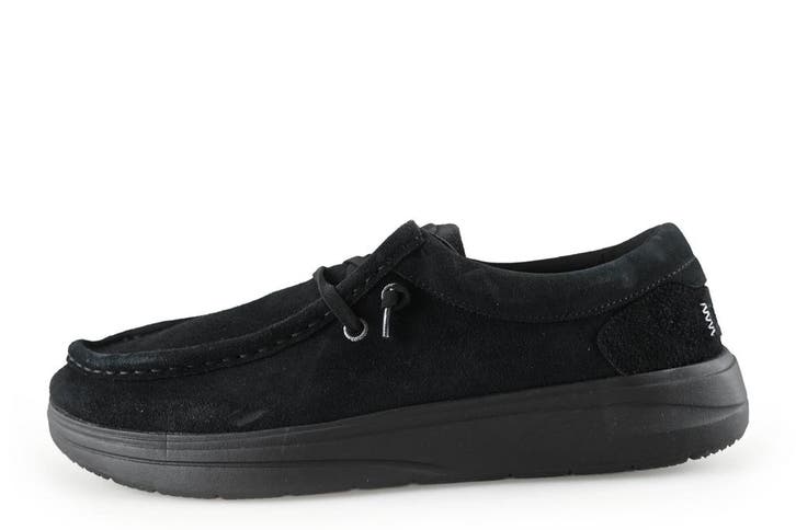 HEY DUDE Instappers in maat 45 Zwart, Kleding | Heren, Schoenen, Zwart, Zo goed als nieuw, Overige typen, Verzenden