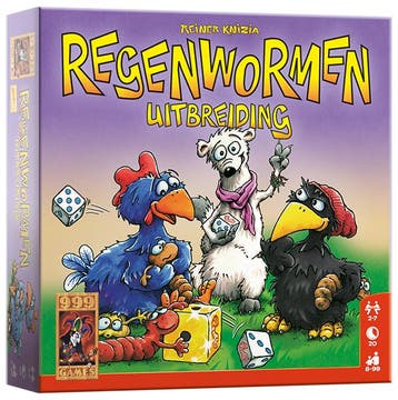 Regenwormen Uitbreiding Dobbelspel, Ophalen of Verzenden, Nieuw
