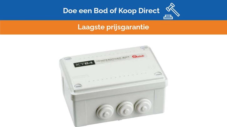 Bieden: Quick KTB4 temperature control box for battery char, Watersport en Boten, Bootonderdelen, Elektra en Verlichting, Nieuw
