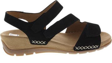 Gabor - maat 38- 734.1 Sandalen - Dames - Zwart, Verzenden, Nieuw