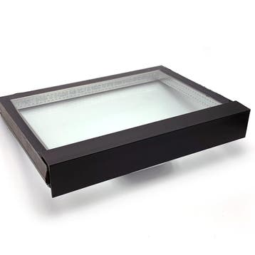 Kunststof hoeklijn 20 x 30 zwart voor afdichting kopse kant, Ophalen of Verzenden, Nieuw