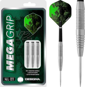Designa MegaGrip V2 90% M3 - Torpedo 24 gram (Dart Pijlen), Sport en Fitness, Darts, Ophalen of Verzenden, Nieuw, Pijlen