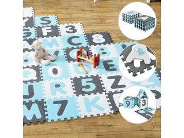 Veiling - Kinderpuzzelmat - Noah - Bestaande uit letters & c, Nieuw