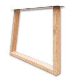 Houten Trapezium Poot | Trapezium-onderstel |, Ophalen of Verzenden, Nieuw