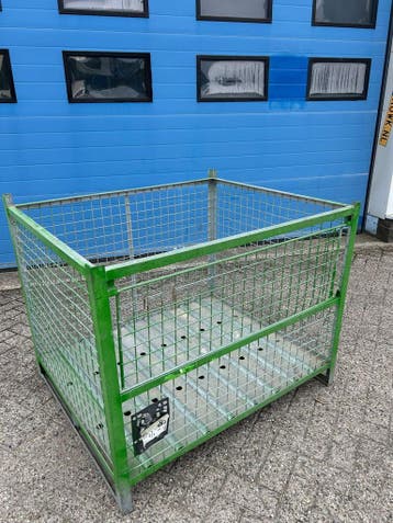 Gaascontainer, Gitterbox, Gaasbak, Container,, Doe-het-zelf en Verbouw, Kratten en Dozen, Ophalen, Gebruikt, 100 cm of meer, 60 cm of meer