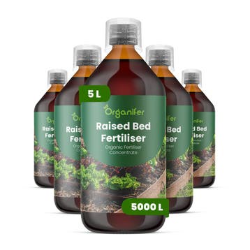 Vloeibare meststof voor verhoogde bak - set 5x1 liter, Verzenden, Mest