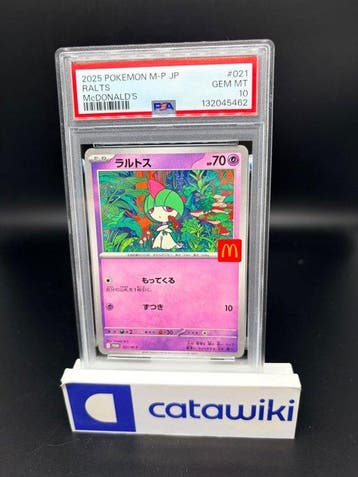 Pokémon - 1 Graded card - Ralts 021/M-P - McDonalds Promo, Nieuw