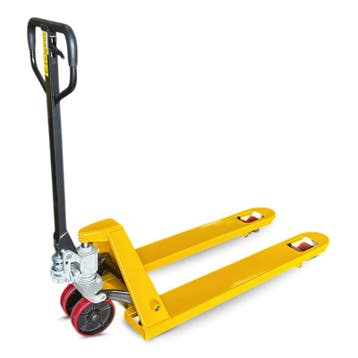 Palletwagen 2500KG – Vorklengte 1150mm – Dubbel Vorkwiel, Ophalen of Verzenden