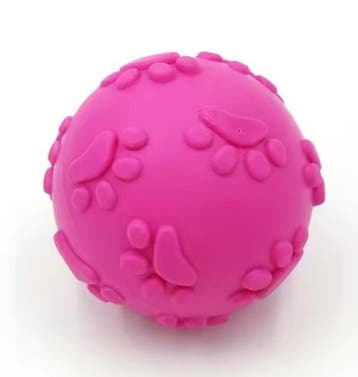 Piepend Rubber Hondenspeelgoed  Duurzame Kauwbal met Pootaf, Verzenden, Nieuw