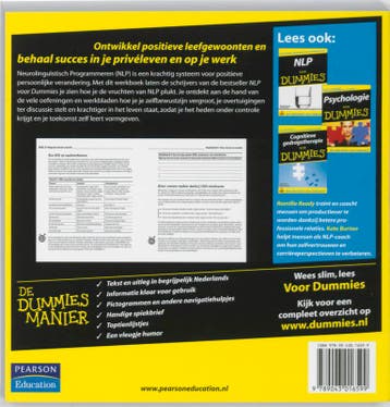 NLP Werkboek voor Dummies / Voor Dummies 9789043016599, Boeken, Verzenden, Gelezen, Romilla Ready