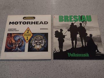 Motörhead, Breslau - 2 albums - Volksmusik + Another perfect, Cd's en Dvd's, Vinyl Singles, Nieuw in verpakking