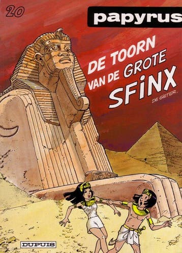 Papyrus 20. de toorn van de grote sfinx - De Gieter, Verzenden, Gelezen