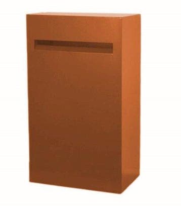 Cortenstaal brievenbus Corten, roest postkast de trend!, Tuin en Terras, Nieuw