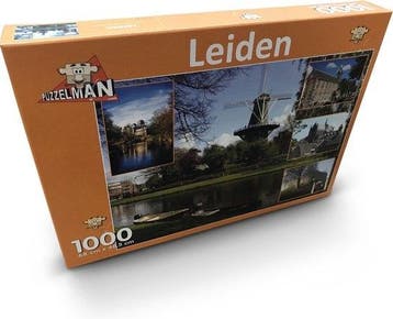 Leiden Collage -1000 stukjes, Verzenden, Nieuw