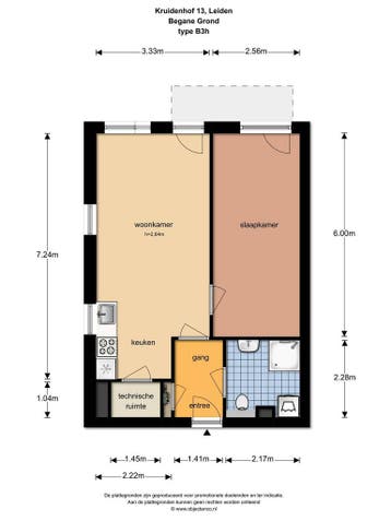 Te huur: Appartement Kruidenhof in Leiden, Leiden, Appartement, Zuid-Holland