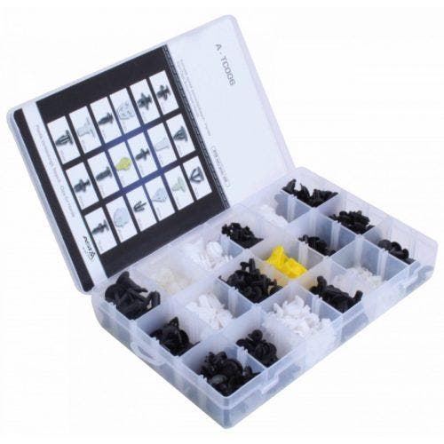 Honda Autoclips Assortiment 418 Delig - Klemmen - Deurpaneel, Auto diversen, Autogereedschap, Nieuw, Ophalen of Verzenden