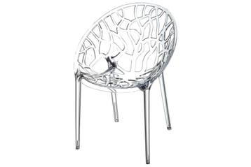 Siesta Crystal stapelbare stoel - Transparant, Verzenden, Nieuw, Overige materialen