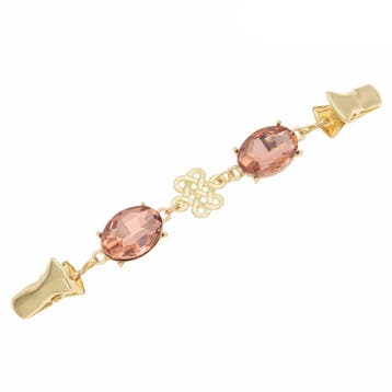 Fako Bijoux - Vestsluiting - Vestclip - Ovale Steen - Oud, Verzenden, Nieuw