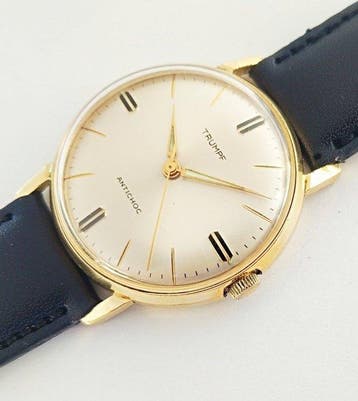 Trumpf - Germany (cal. Otero 144) - gold plated - Dress, Nieuw