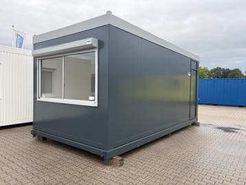 Kantoorunit 6x3 mtr  met keuken en toilet, Ophalen of Verzenden