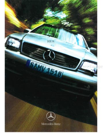 1998 MERCEDES BENZ SL KLASSE BROCHURE DUITS, Boeken, Nieuw, Author