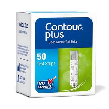 Contour Plus teststrips - 50 stuks, Verzenden, Nieuw