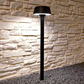 Solar staande lamp Edison - 80 cm hoog - Op zonne-energie, Zonne-energie, Kunststof, Verzenden, Minder dan 50 watt