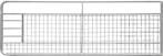 Weidepoort met schapengaas, 4,0 x 1,0 meter, Ophalen of Verzenden, Nieuw