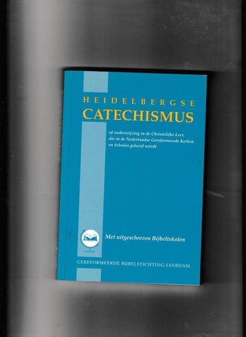 Heidelbergse catechismus met uitgeschr. bybelt 9789072186102, Verzenden, Zo goed als nieuw