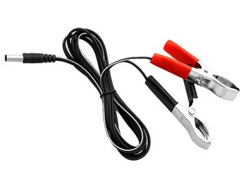 Accu Laadkabels Krokodillenbek met DC Plug - 1,2 Meter, Ophalen of Verzenden, Nieuw