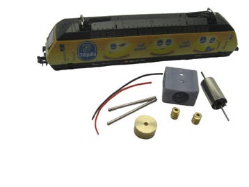 micromotor NF019C N ombouwset voor Fleischmann SBB Re 460,, Overige merken, Gelijkstroom, Verzenden, Overige typen