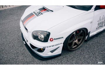 Maxton Canards (Bumper spoilers) Subaru Impreza WRX STI, Verzenden