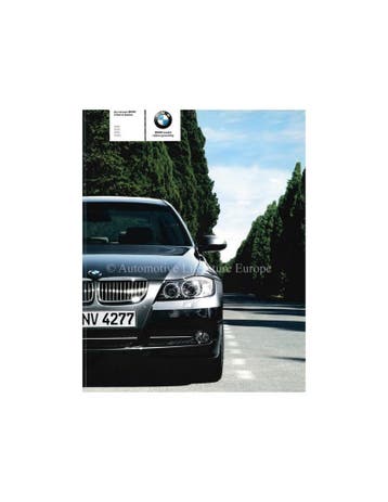 2005 BMW 3 SERIE SEDAN BROCHURE NEDERLANDS, Nieuw, BMW, Author